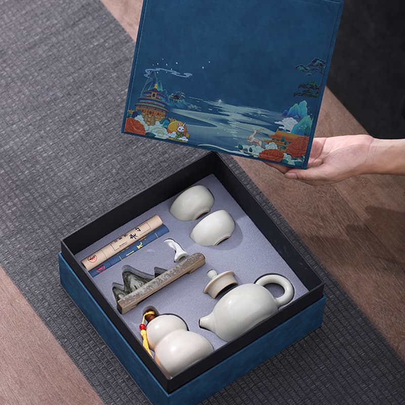 Corporate meeting annual conference business logo gift for Mid-Autumn Festival, National Day, store anniversary, opening anniversary gifts
