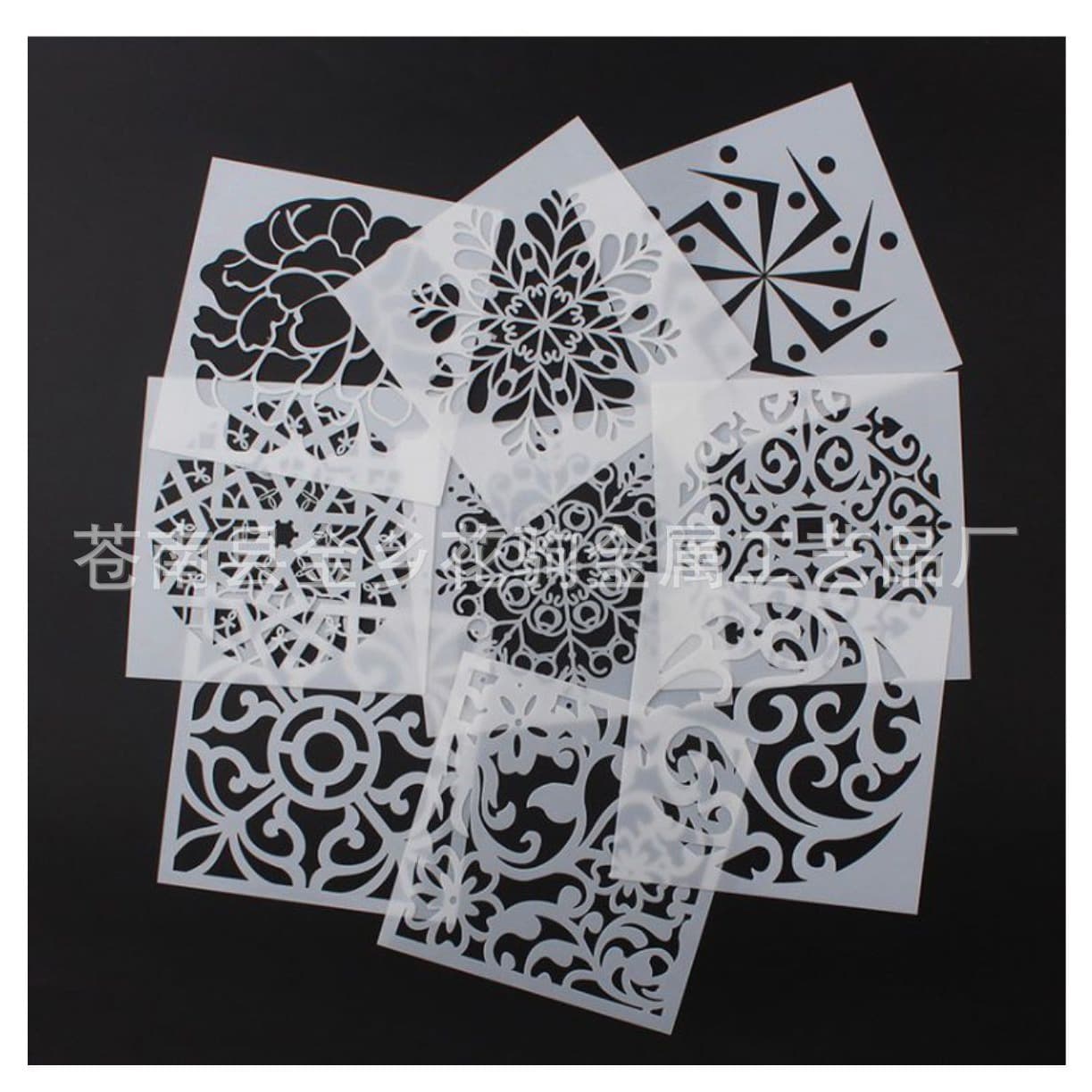 Mandala Stencil Template Theme Making Mold, Template