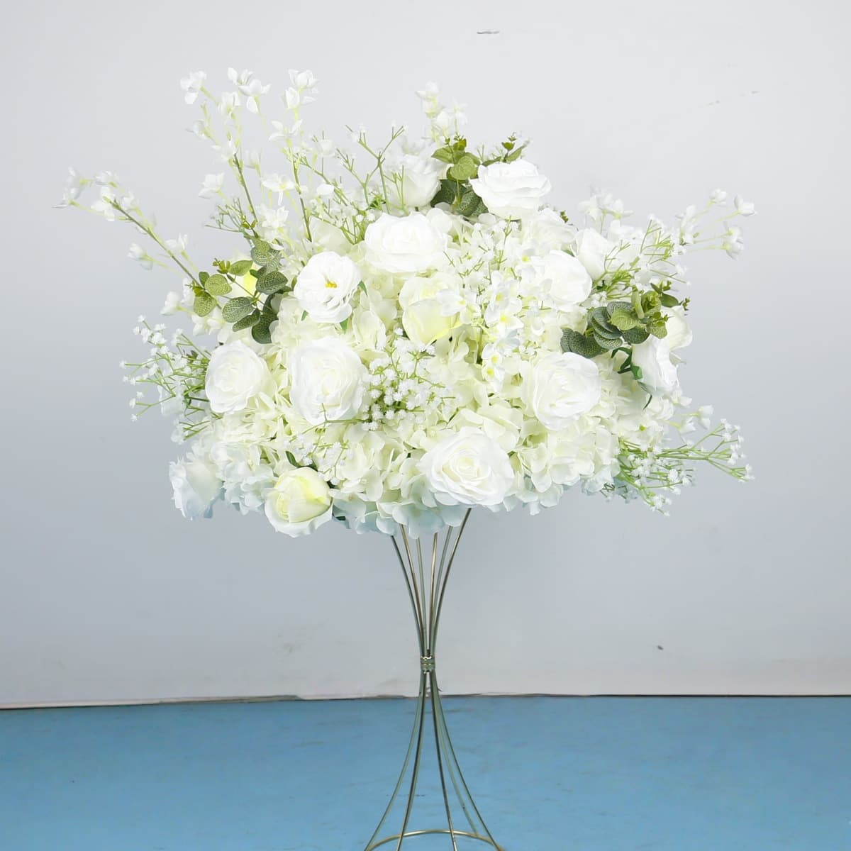 Foreign trade wedding simulation bouquet full of stars and roses wedding stage wedding decoration props dining table living room decoration flowers
