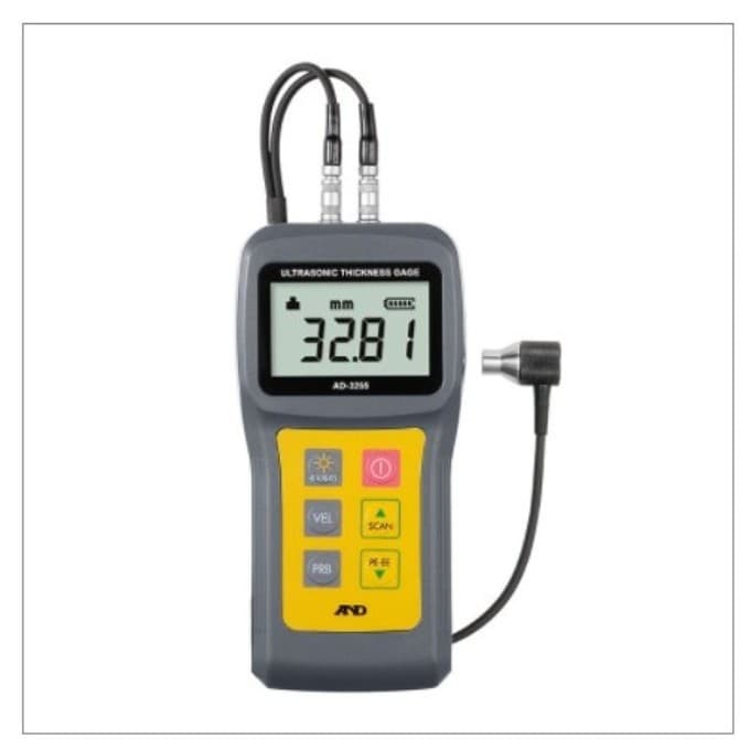 Japanese AND Ultrasonic Thickness Gauge AD-3255 - Single Device Covers Wide Measurement Range