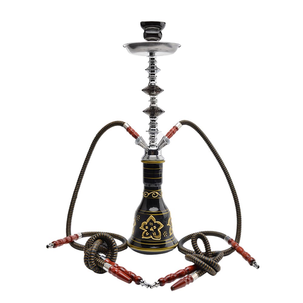 Cross-border Source Double/Triple/Quadruple Tube Hookah Glass Water Pipe Arab Acrylic Tobacco Pipe KTV Bar Smoking Tool