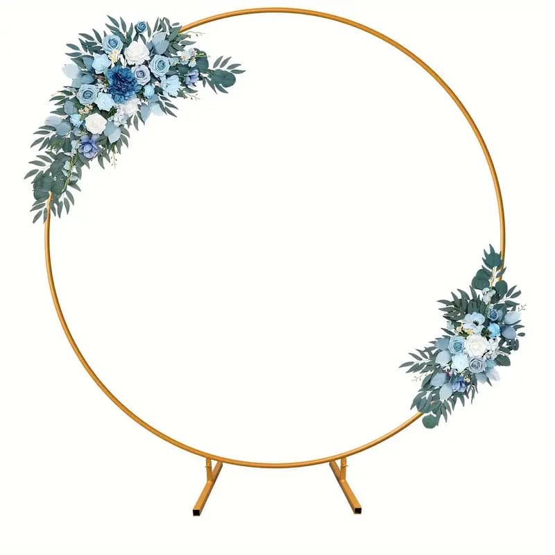 Cross-border iron ring balloon arch iron ring garland arch birthday party wedding decoration balloon arch bracket