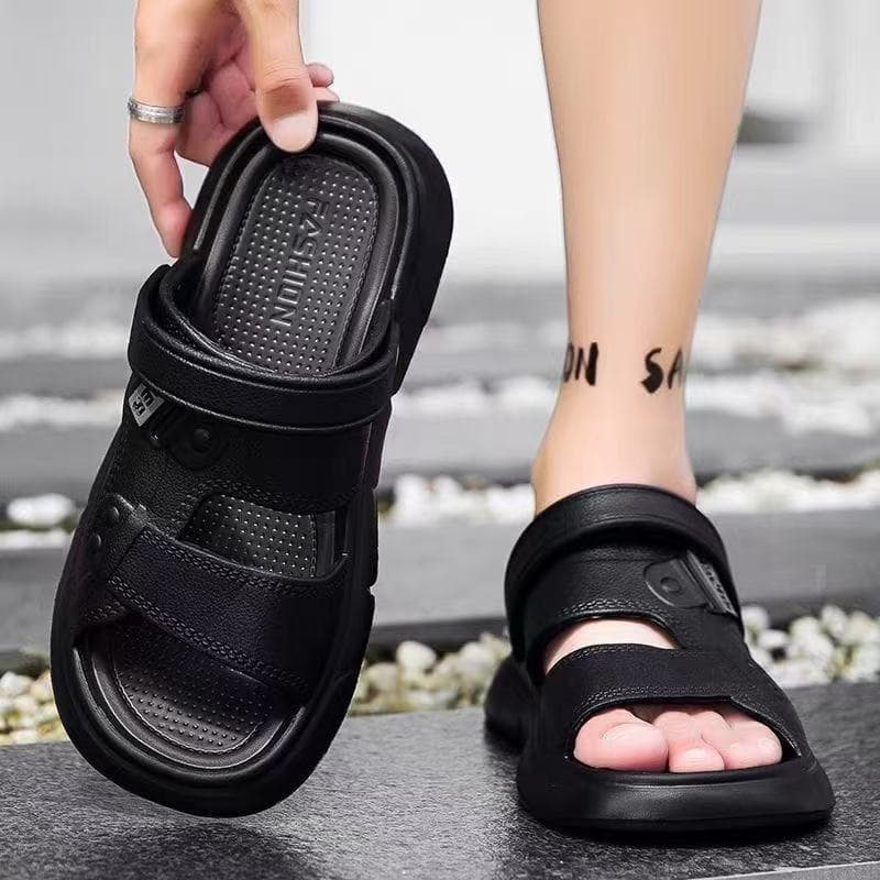 【In Stock】EVA New Summer Men's Sandals, Soft Sole, Slip-resistant, Wear-resistant, Beach Casual Outdoor Flip-flops