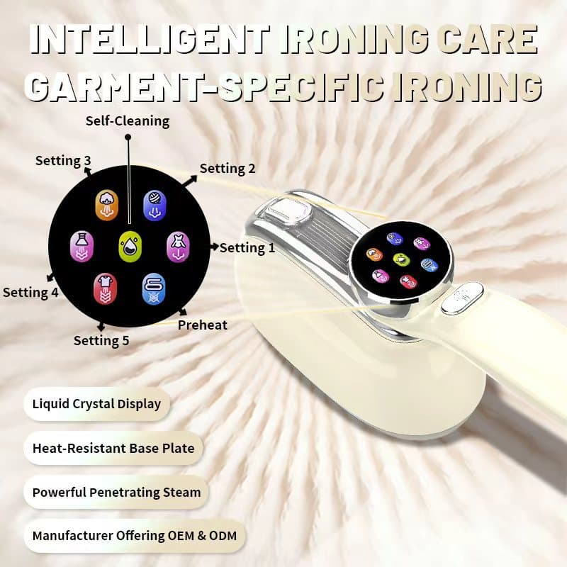 Garment Steamer for Home and Travel, Portable Electric Iron with Dry and Wet Ironing Function, Cross-border Trade