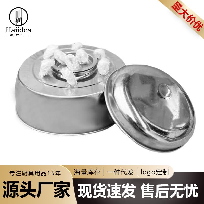 Eco-Friendly Oil Container Commercial Stainless Steel Vegetable Oil Dispenser Portable Fire-Resistant Mineral Oil Edge Stove BBQ Fuel Tank Empty Tank