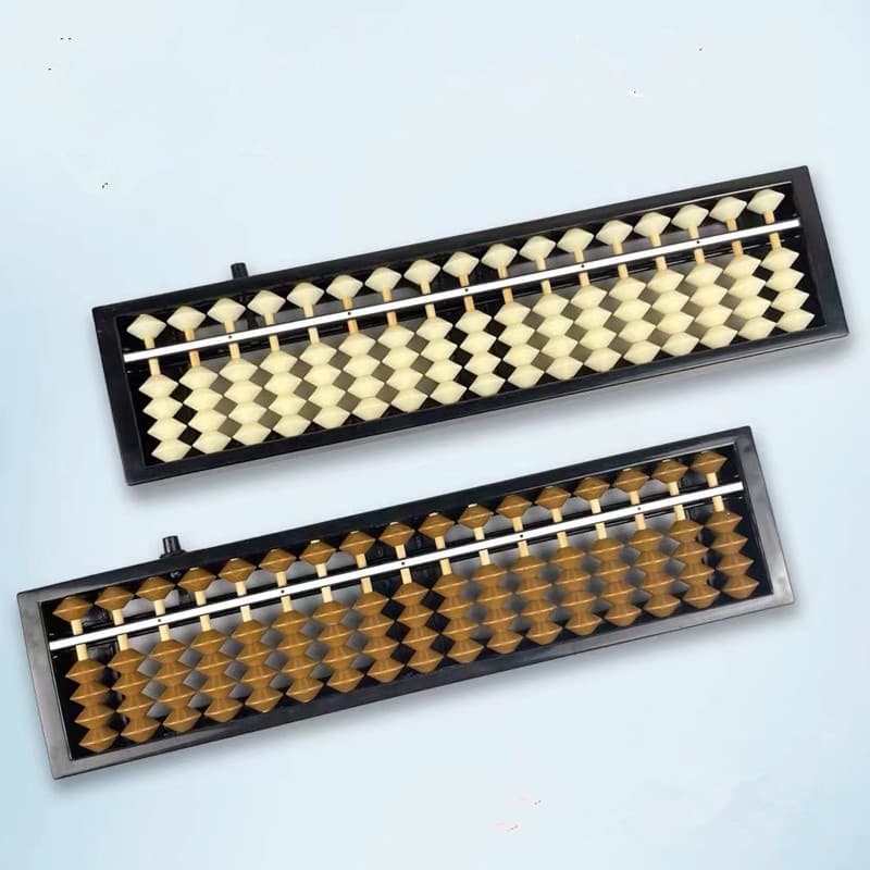 Factory Supply 17-rod ABS Plastic Abacus - With clearing device for elementary second graders' mental math