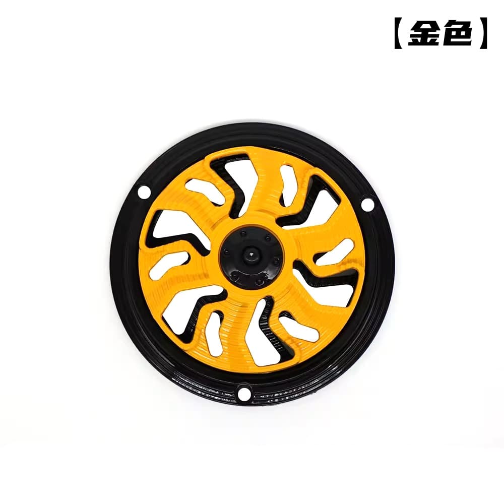 Compatible with Vespa Piaggio VESPA Primavera Sprint 150 Modified Fan Cover Cooling Fan Cover Rotating Outer Cover