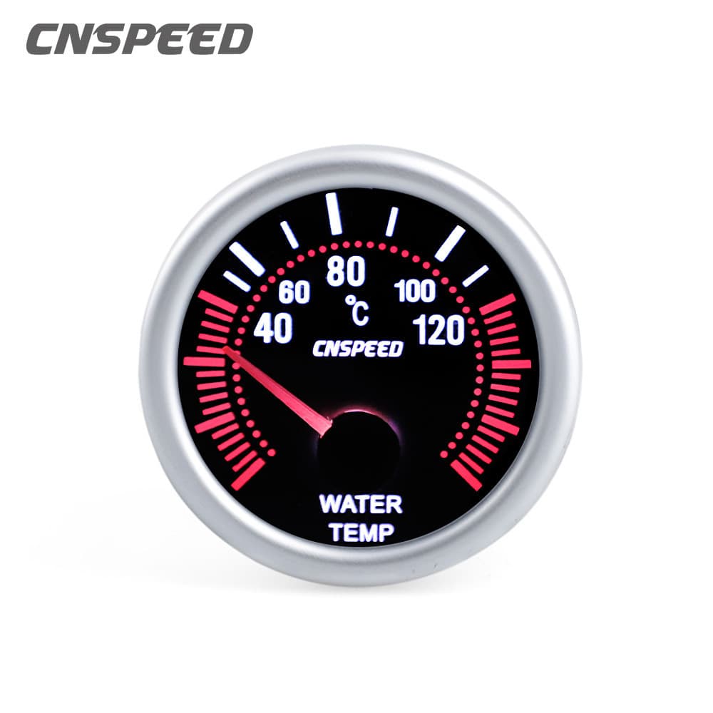 Cross-border Source Factory Direct 12V Car Modification Gauge 2 Inch (52mm) Universal Water Temperature Gauge with White Pointer