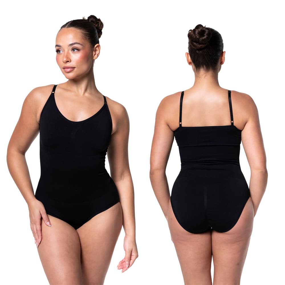 Women's Shapewear Bodysuit Tummy Control Waist Shaper Hip Lifter Invisible Slimming Bodysuit