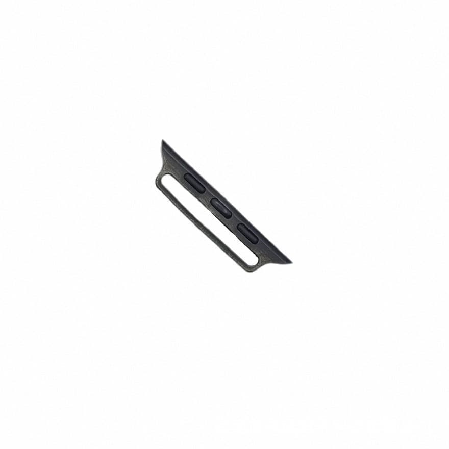 Compatible with Apple Watch band connectors for Apple Watch 1-8, Milanese medium-sized Apple head connector for precise fit.