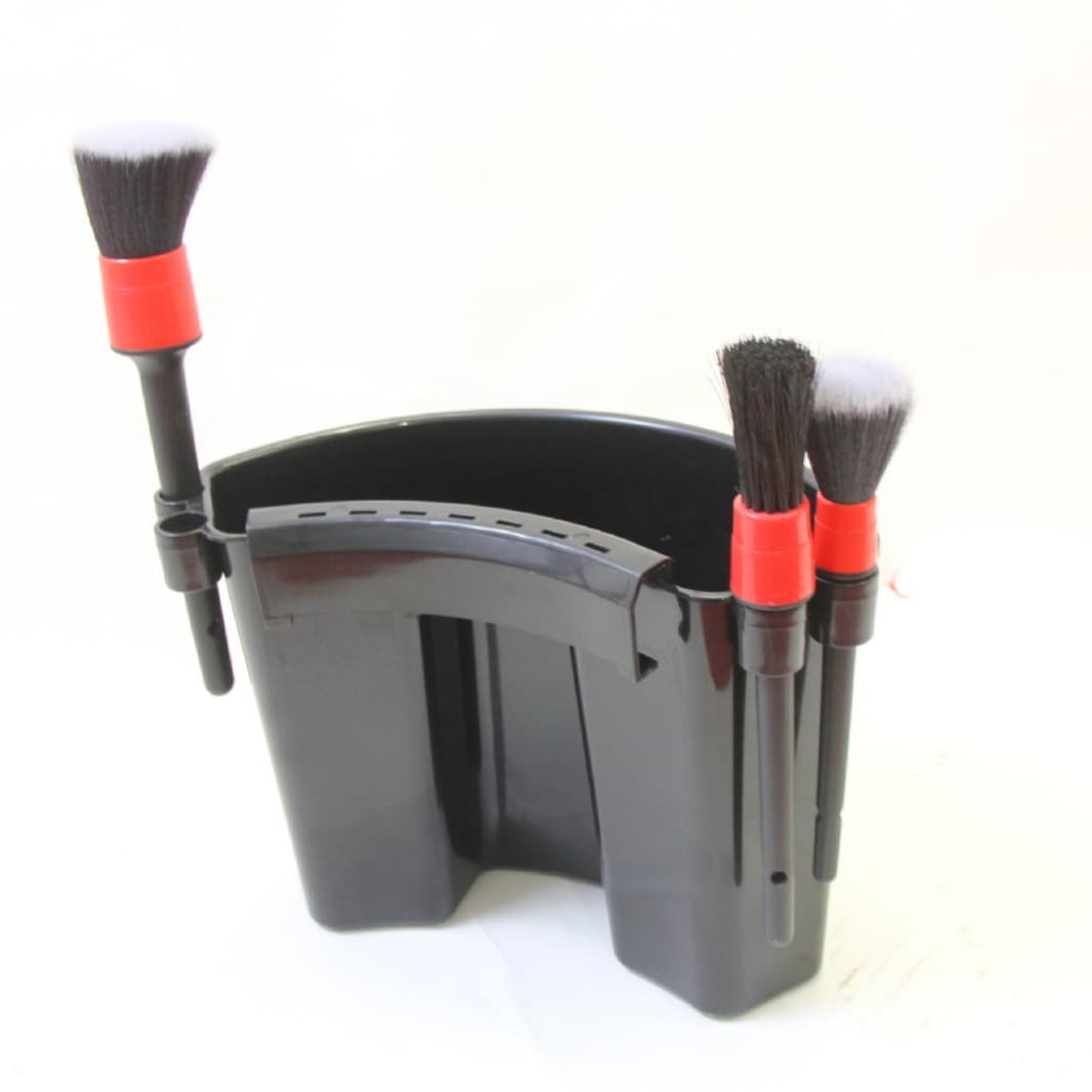 American Style Car Washing Tool Bucket Hanging Storage Brush Holder Automotive Cleaning Supplies Durable Plastic Material