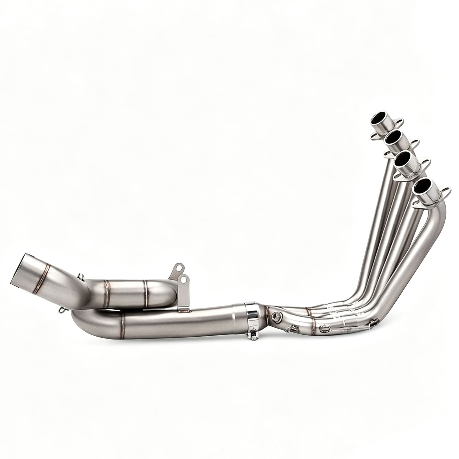 Motorcycle exhaust pipe modified exhaust pipe dual oxygen transmission front section stainless steel CB650R/CBR650F 650R