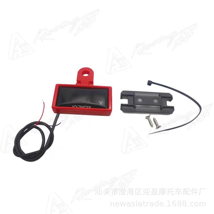 DC Digital Display Motorcycle 4V-35V Universal Battery Voltage Meter
