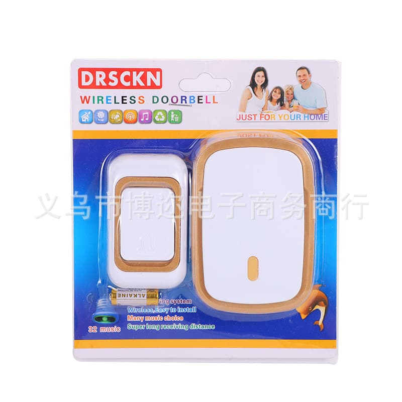 New Best-Selling Wireless Doorbell, Wireless Doorbell for Home, Smart Music Doorbell for Elderly Care