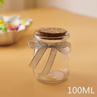 Star Glass Jar Candy First Aid Bottle with Small Folded Notes Worry-Relief Wishing DIY Craft Gift for Friends
