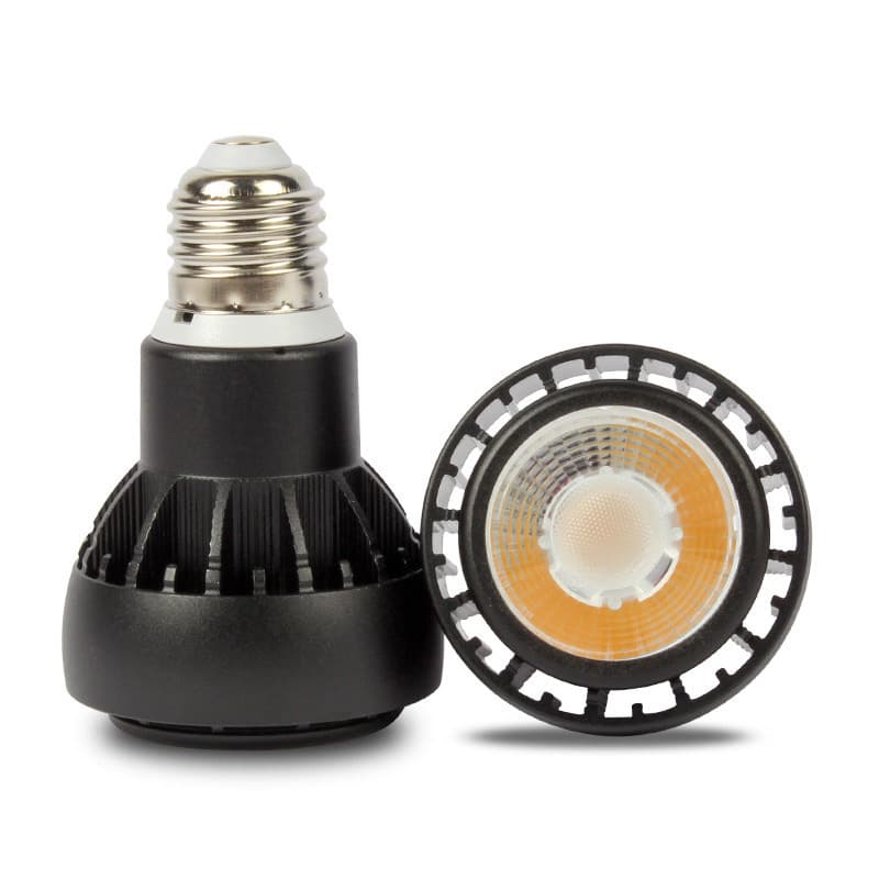 LED Spotlight Bulb E27 Screw Base for Clothing Store, 12W White Warm Light COB Single Downlight Spot Light Source