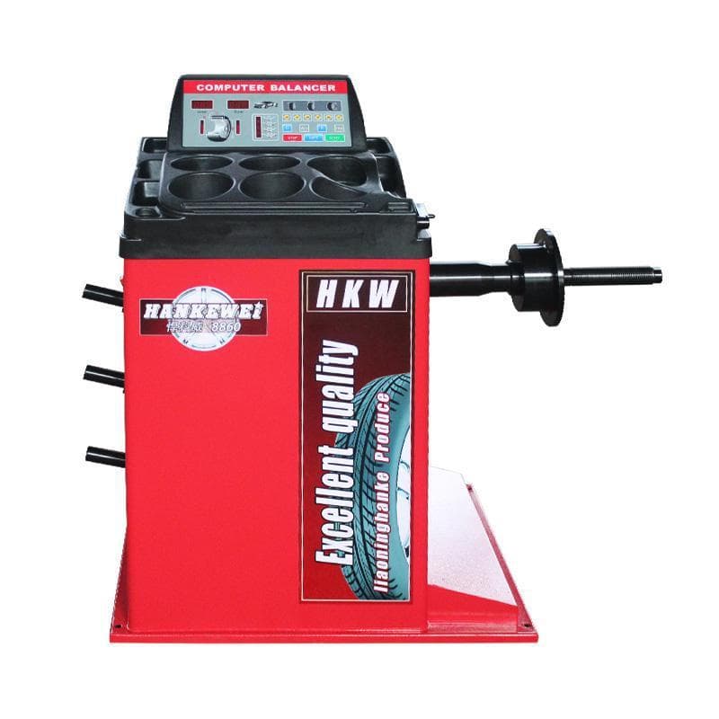 German imported 【High precision spindle】automotive dynamic balancing machine, small and medium-sized automotive tire balancer, wheel balancing.