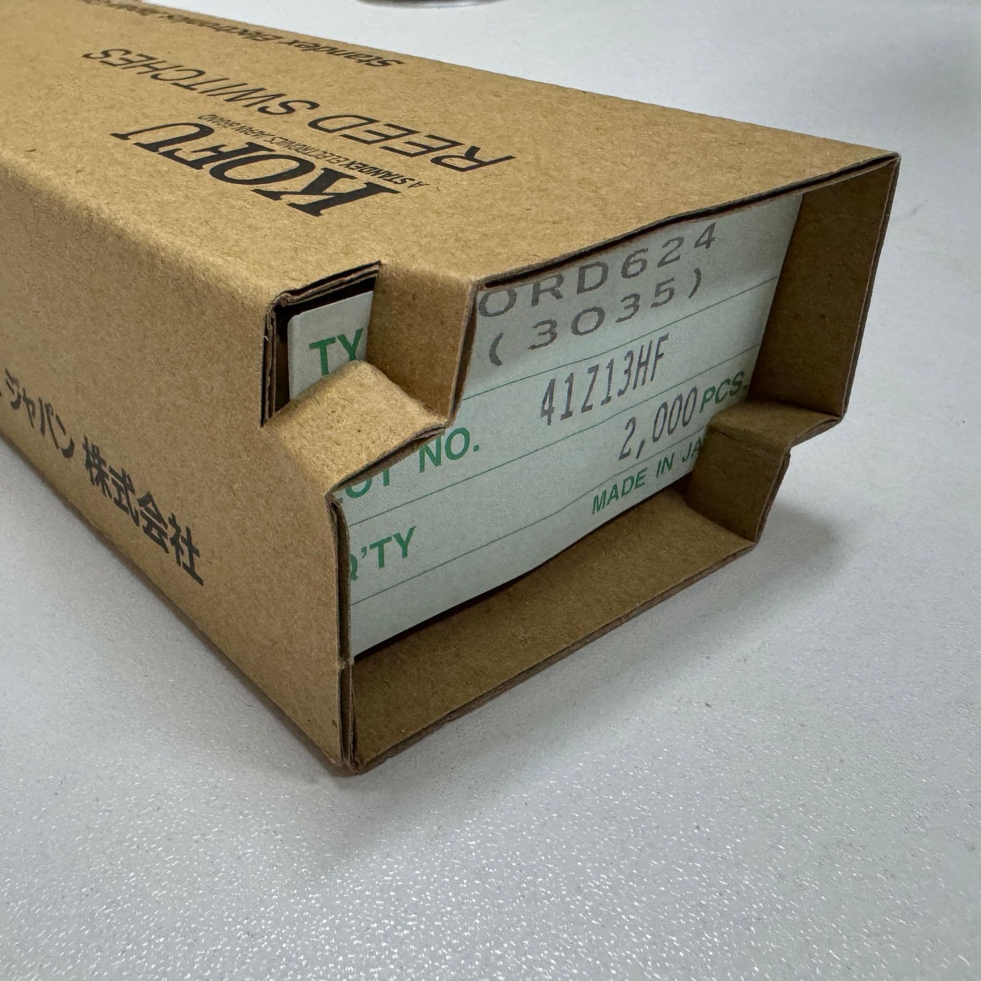ORD624(3035) Genuine Japanese OKI/KOFU Reed Switch, Normally Open, Shock-Resistant Electronic Switch