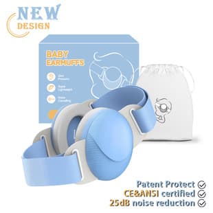 Baby Anti-Noise Ear Muffs Children Sleeping Sleep Noise-Canceling Headphones Study Sleep Stress Relief Noise Reduction Ear Muffs