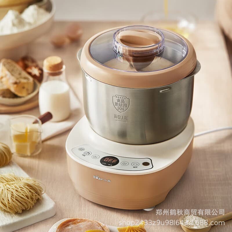 Bear Dough Kneader HMJ-A35M1 Dough Kneading and Proofing Home Stainless Steel Small Automatic Flour Mixing Chef Machine