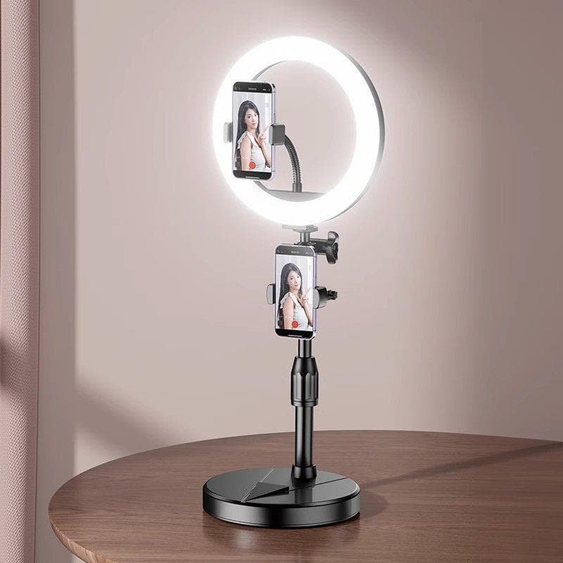 Beauty Live Streaming Fill Light Phone Holder Tripod Stand for Indoor Photography Selfie Stick