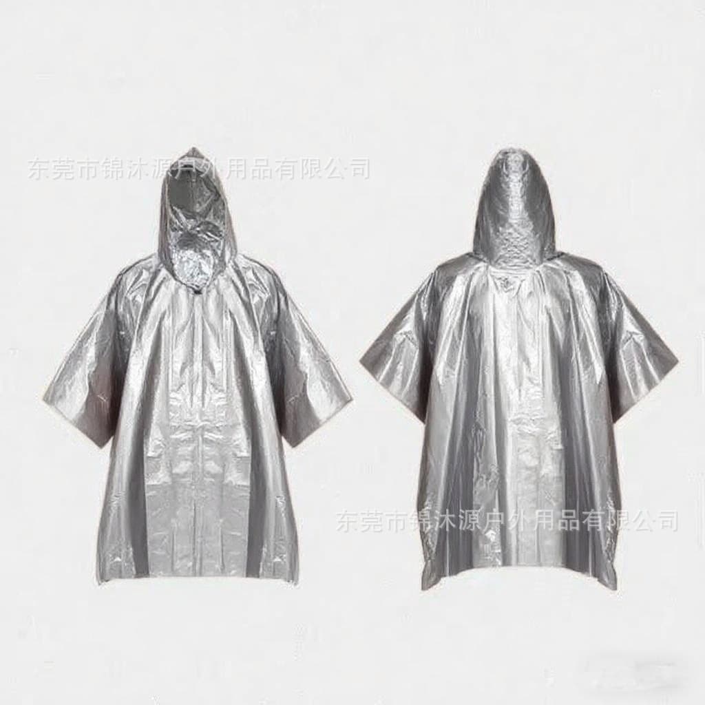 Outdoor Emergency Raincoat Survival Camping Wilderness Hypothermia Thermal Insulation Warmth Outdoor Supplies