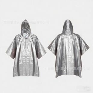 Outdoor Emergency Raincoat Survival Camping Wilderness Hypothermia Thermal Insulation Warmth Outdoor Supplies