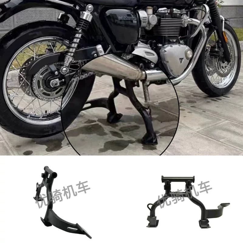 Compatible with Triumph Scrambler 900 Street Twin 900 Modified Motorcycle Center Stand Main Stand Accessories