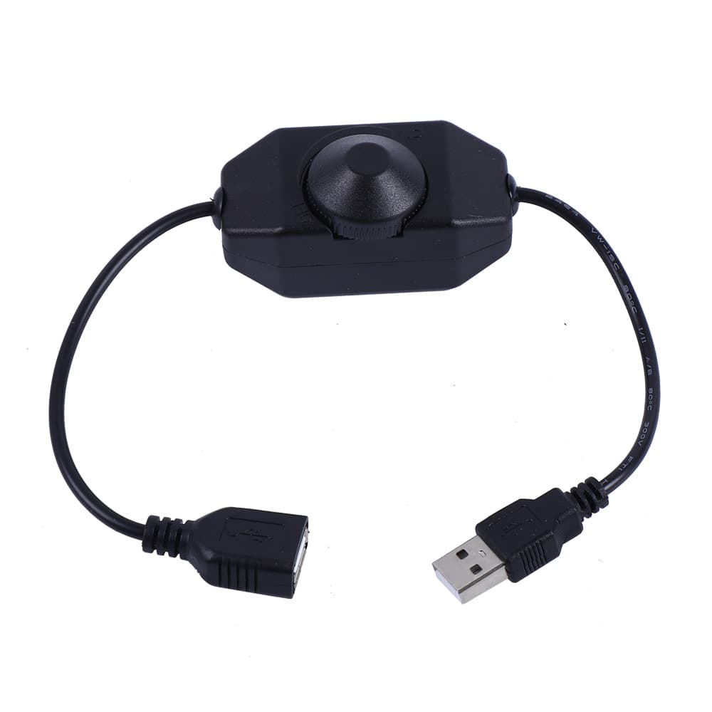 LED online stepless knob controller LED knob dimmer single-color light strip 5V USB interface