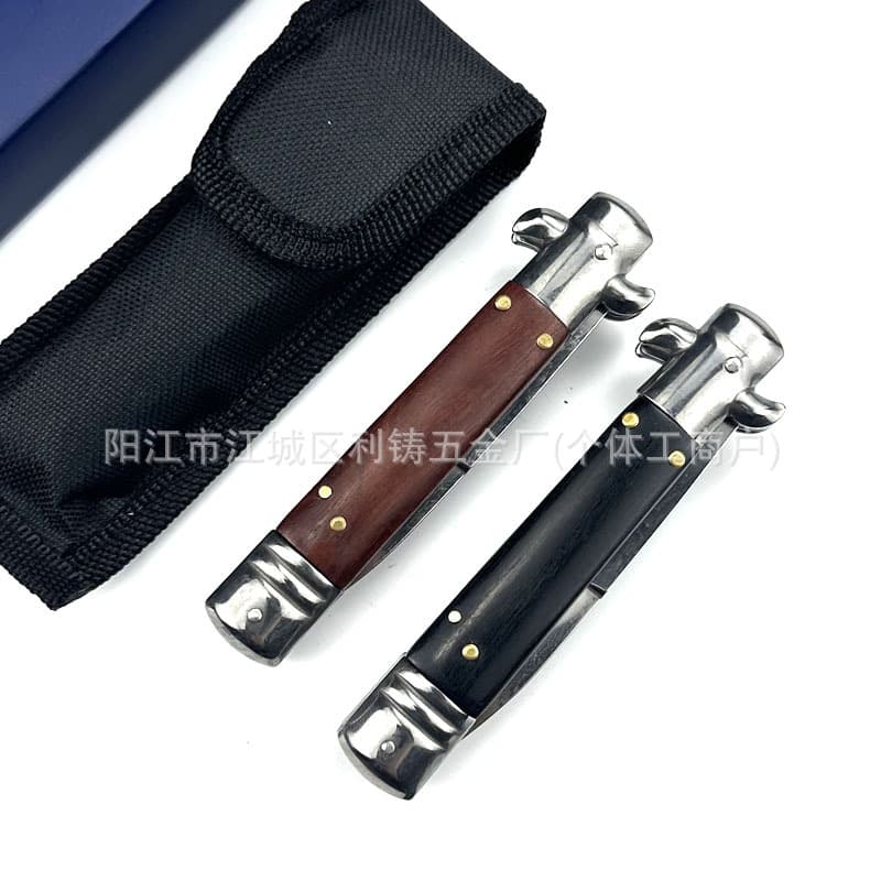 High-quality classic 9-inch AKC outdoor folding knife, high hardness, portable fruit knife, multi-purpose carry-on tactics