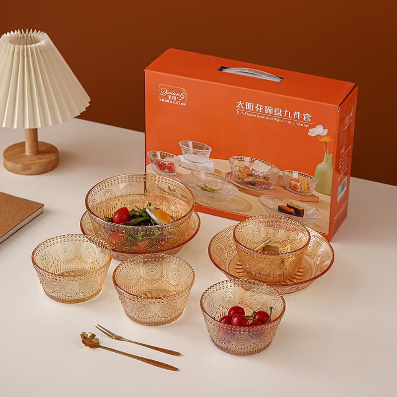 Wholesale gifts, souvenirs, glass bowls, gift boxes, glass tableware, water cups, for corporate events, direct sales.