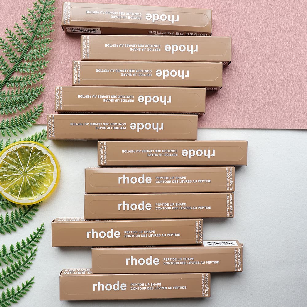 Cross-border Peptide RHODE Lip Liner Hailey Lip Liner Waterproof Sweat-proof Lip Pencil Nude Lipstick
