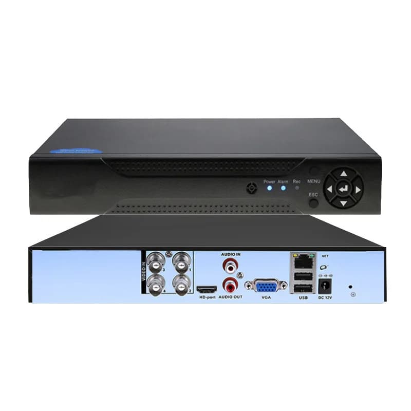 4ch/8ch Coaxial DVR Recorder 1080N/1080P Five-in-One Multi-Channel Real-Time Surveillance Recorder
