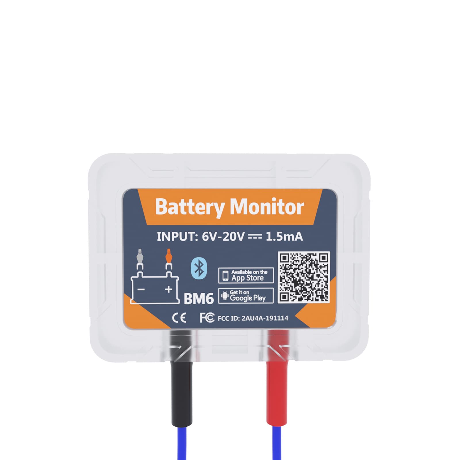 BM6 12V Battery Tester Car Motorcycle Battery Detector Bluetooth Phone Version