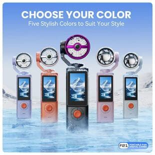 New Handheld Fan Outdoor Sports Camera Vlog Multifunctional Travel Camera HD Outdoor Cycling Camera