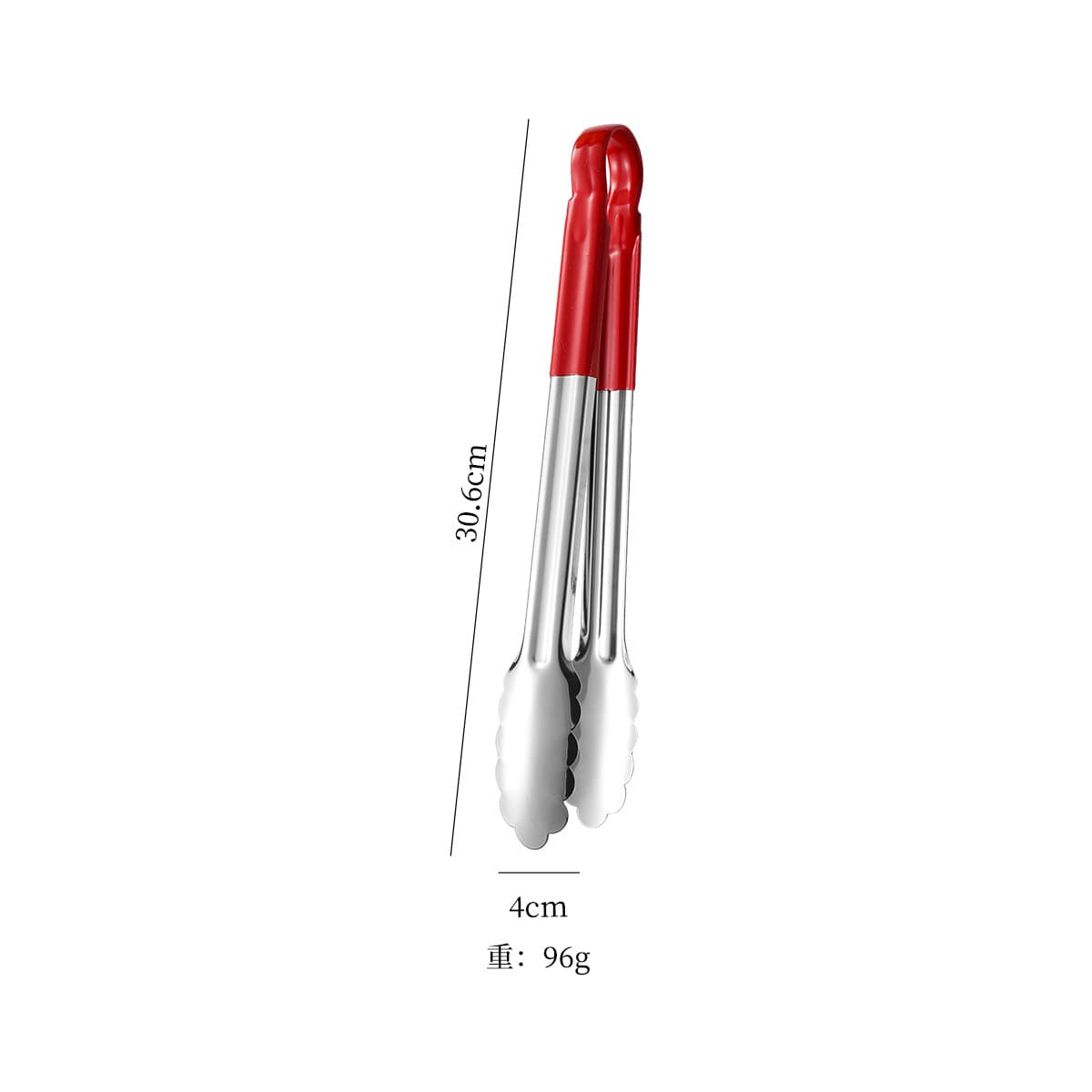 Stainless Steel Steak Tongs Korean BBQ Meat Tongs Kitchen Baking Multi-Function Food Bread Tongs Restaurant Serving Tongs