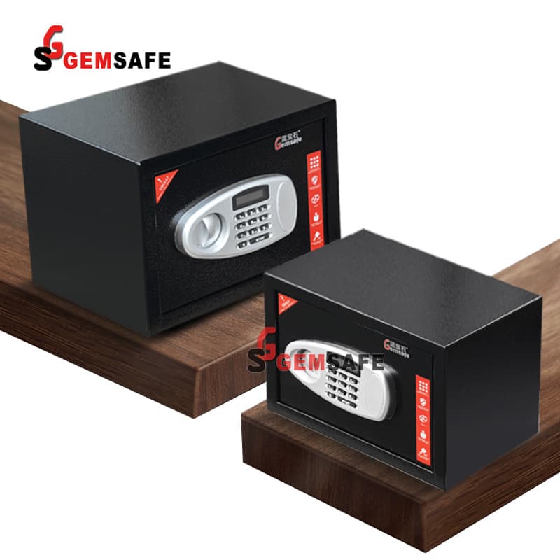 New Electronic Display Lock Safe Hotel Cabinet Display Safe LCD Hidden Home Electronic Password Safe
