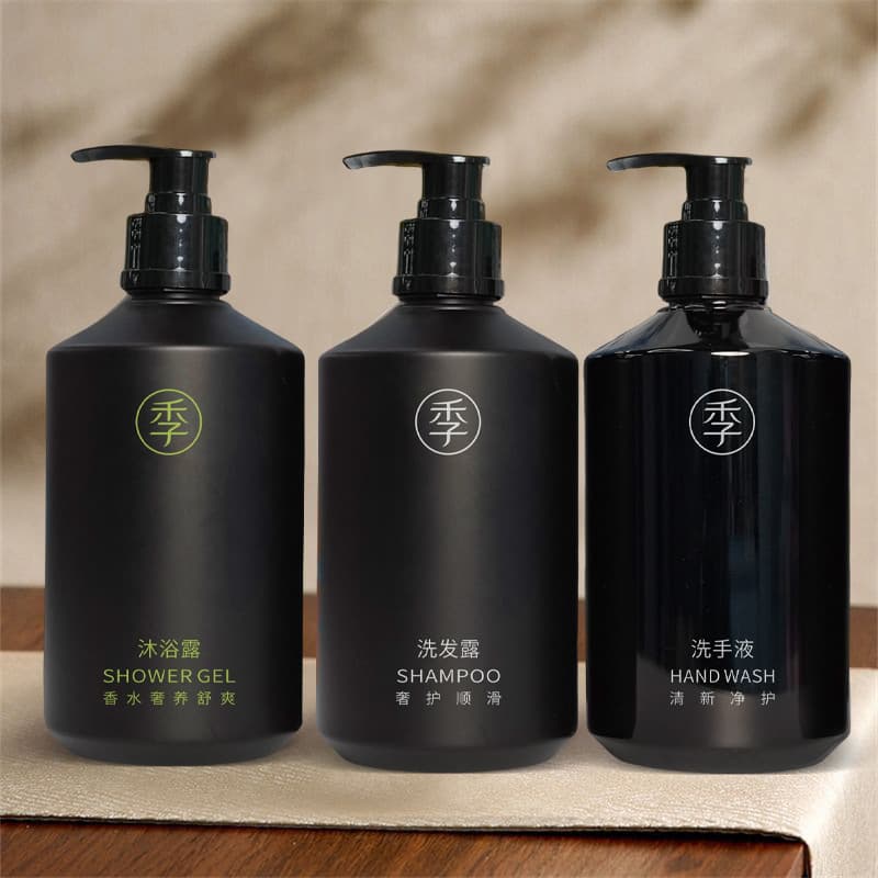 【Geranium Series】Hotel-grade shower gel and shampoo for guesthouses, gyms, foot bath shops, and spa use.
