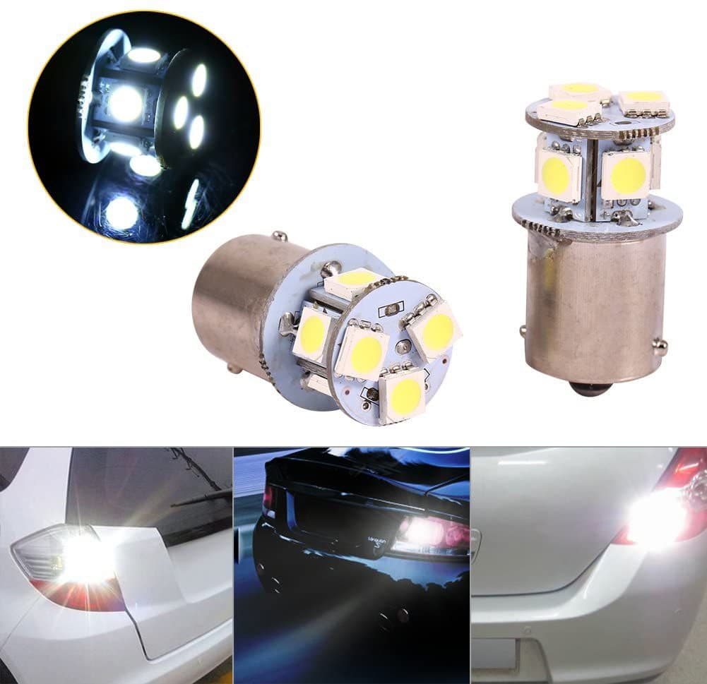 Factory direct sales car light BA15D 1156-5050-8SMD car turn signal brake light LED fog light