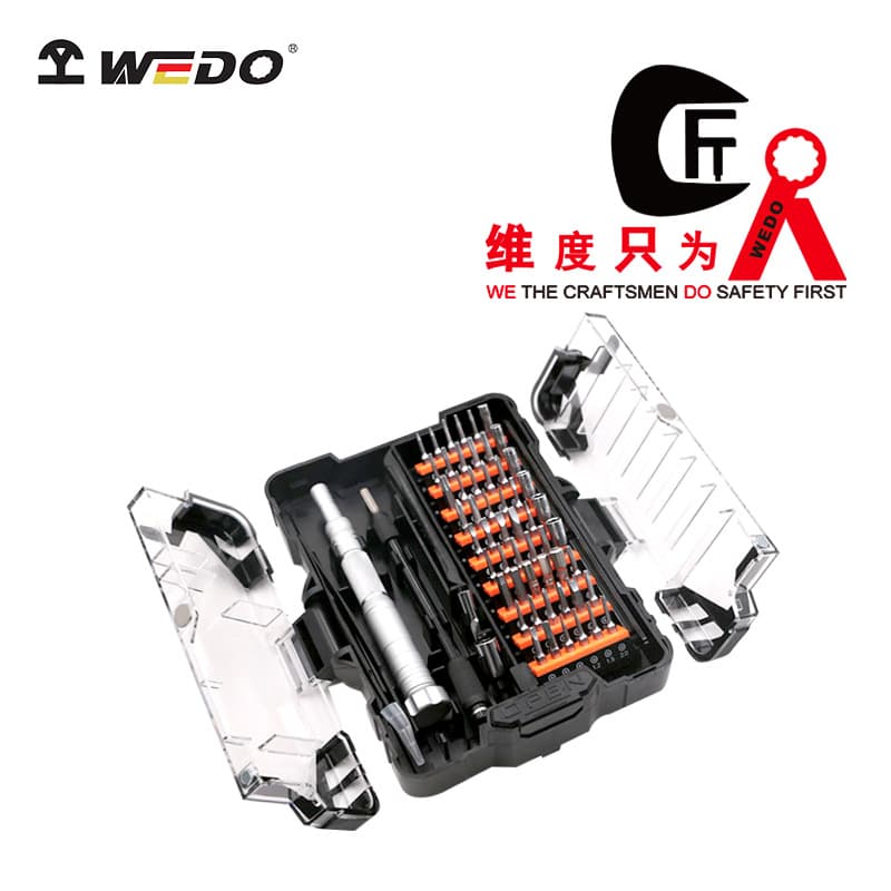 WEDO Dimension 62-in-1 Screwdriver Set Full Mobile Repair Tool Kit with Cross Bits WD1505