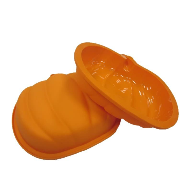 Amazon Easter Theme Silicone Cake Mold Pumpkin-Shaped Silicone Baking Pan Baking Tool