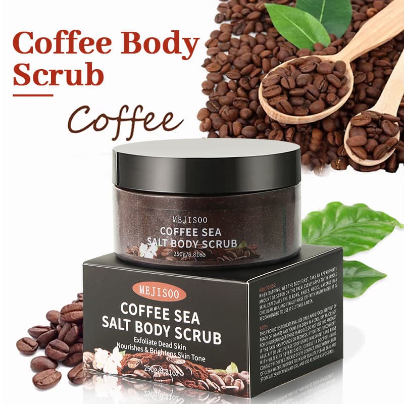 Cross-border Coffee Body Scrub 250g Body Moisturizing Cleansing Exfoliating Dead Skin Scrub Wholesale