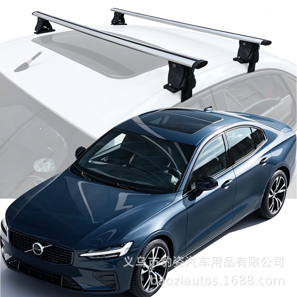 Compatible with Volvo S60 Roof Rack Cross Bars Volvo V40/S90/S40 Sedan Roof Rack Tiger Claw