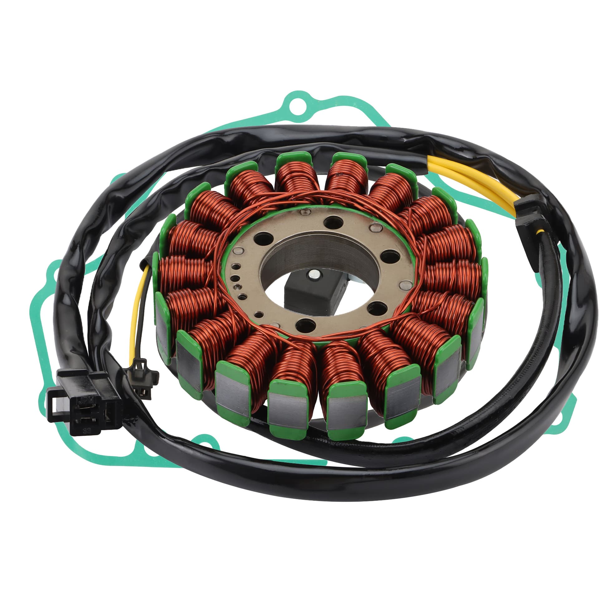 Coil stator paper pad set suitable for EX250 Ninja 250R 2008-2010 21003-0069