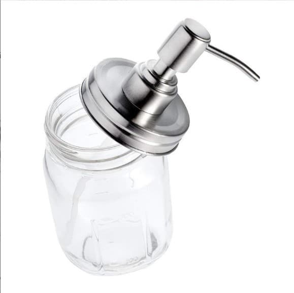 Wholesale 304 Stainless Steel Soap Dispenser Pump, Mason Jar Pump Accessories, 201 Stainless Steel Pump Set