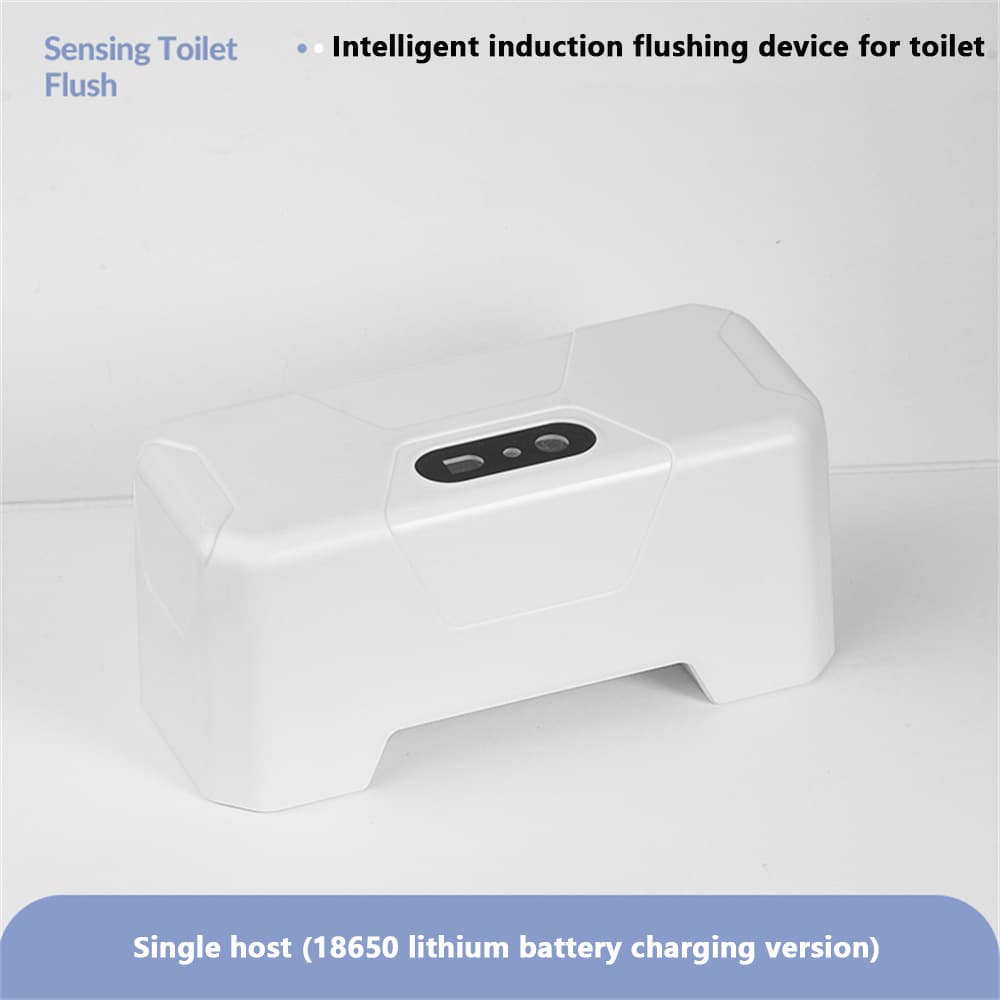 Smart Toilet Induction Flusher Home Electric Push Button Toilet Infrared Sensor Automatic Flusher Accessories