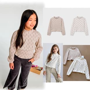 New Mayoral Girl Long Sleeve Shirts 07013