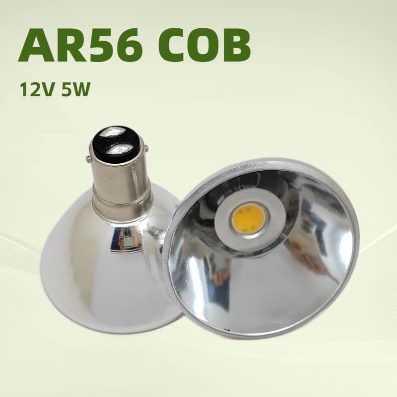 Supply of AR56 BA15D 5W-12V-LED Spotlights, Ceiling Lights, Special Industrial Lamps, Downlights, Pendant Lights