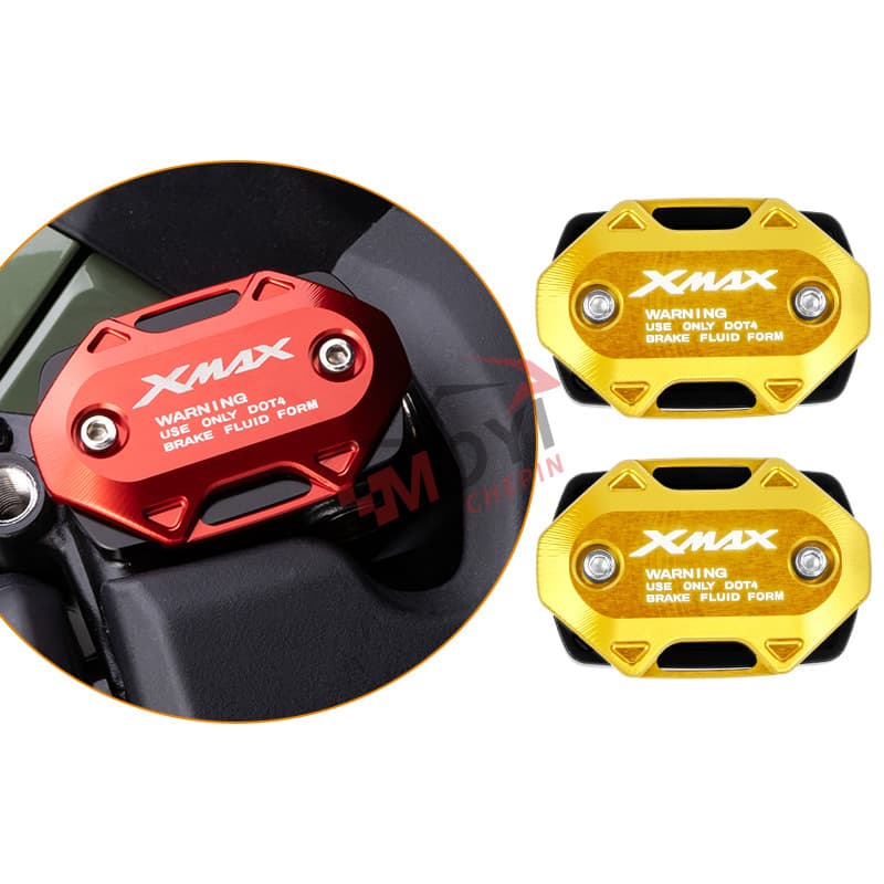 Compatible with Yamaha XMAX300 Modified Brake Master Cylinder Cover Decorative Oil Reservoir Cap Oil Pump Cup Cover Replacement Part