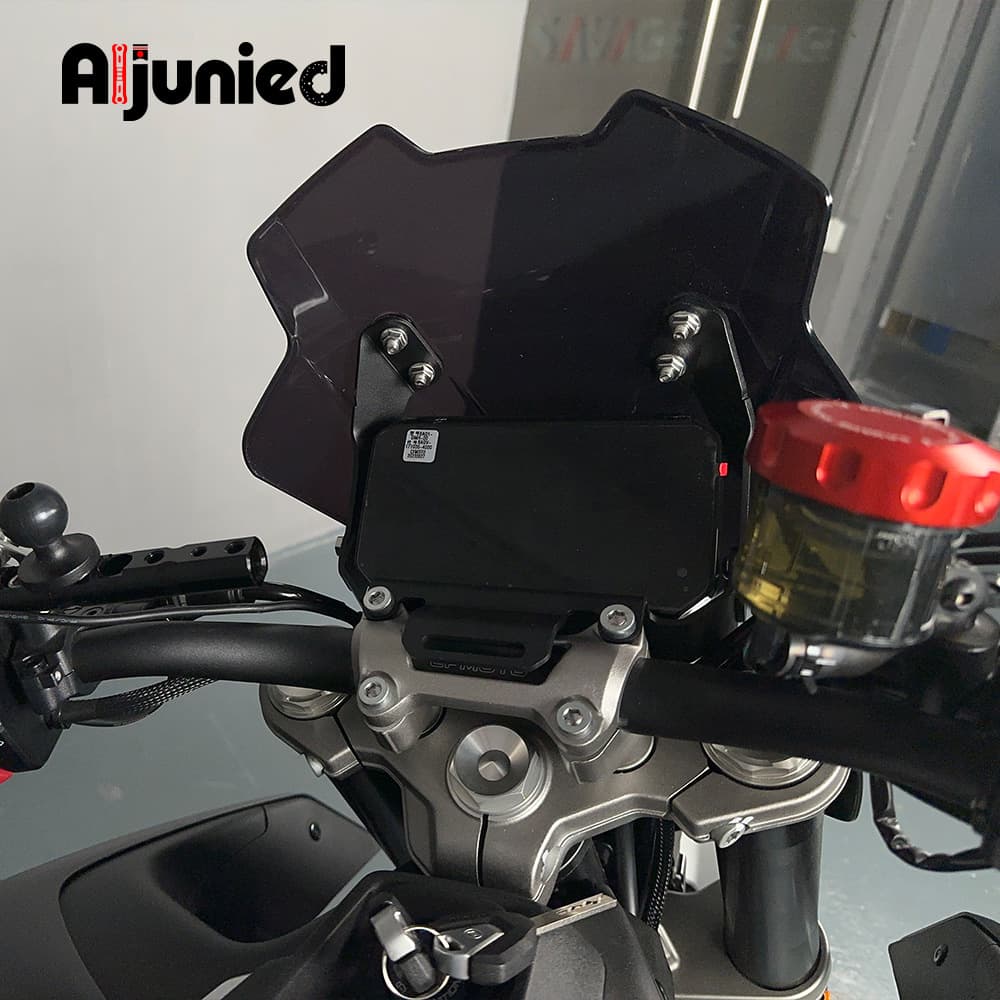 CFMoto 450NK Front Windshield Extension Deflector Modification Motorcycle Front Windshield Wind Visor Fairing